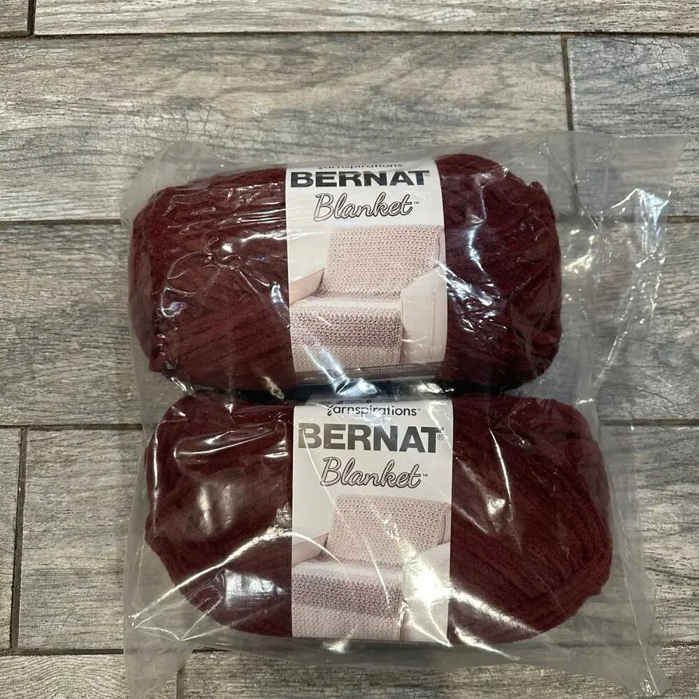 Bernat blanket Purple Plum yarn